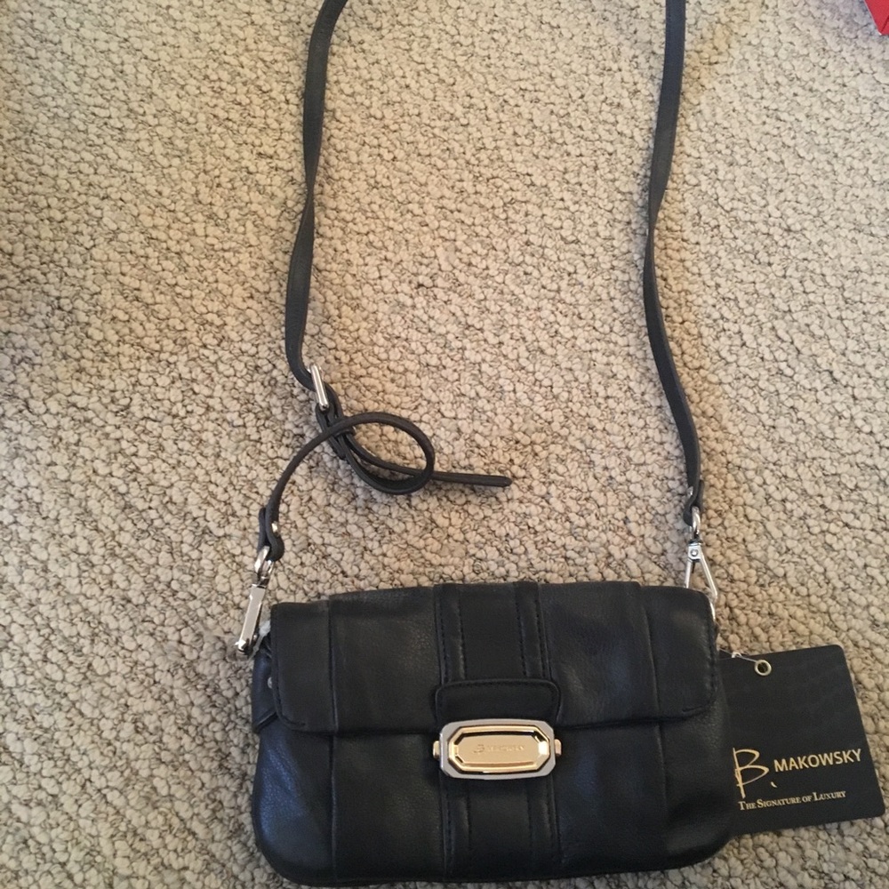 Gorgeous cross body black bag